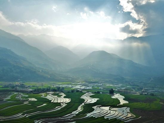 ムーカンチャイの棚田