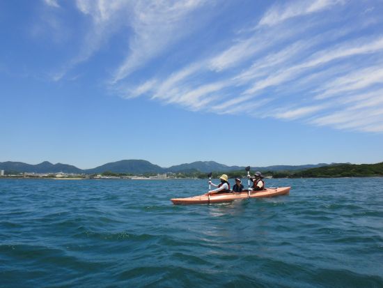 南紀白浜シーカヤックツアー 選べる3コース カヌーフィッシングにも挑戦可能＜田辺市＞