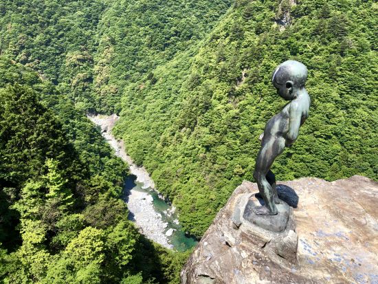 貸切絶景ツアー　祖谷の秘境を巡る！　かずら橋＋祖谷渓ひの字＋琵琶の滝＋小便小僧＋平家屋 敷＜所要時間 約2.5時間／1～9名／選べる出発時間／大歩危駅発＞