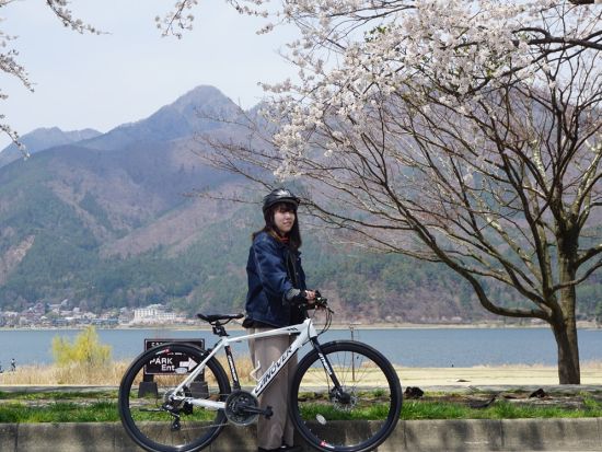 サイクリングツアー 富士河口湖周遊 自転車で世界遺産巡りの旅 ＜2時間半／午前・午後／ガイド付き／送迎付き／富士河口湖町＞