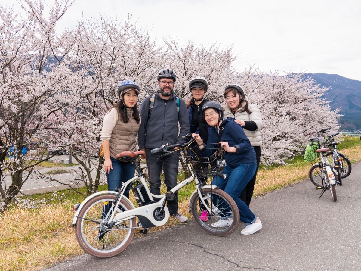 サイクリングツアー 白山山麓周辺の自然と文化に触れる旅＜電動