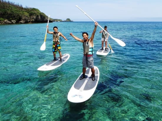 SUP（スタンドアップパドル） (マリンスポーツ) | 沖縄本島の観光 ...