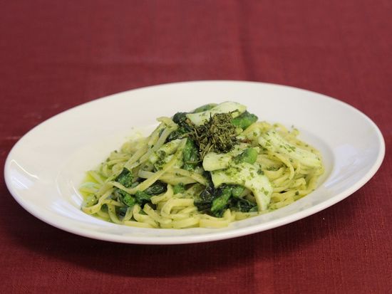 dmatcha Lunch Pasta with Tencha