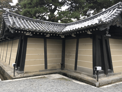 京都御苑~皇室ゆかりの場所をめぐる~ツアー立ち寄り先の姉小路公知終焉の地(猿ヶ辻)