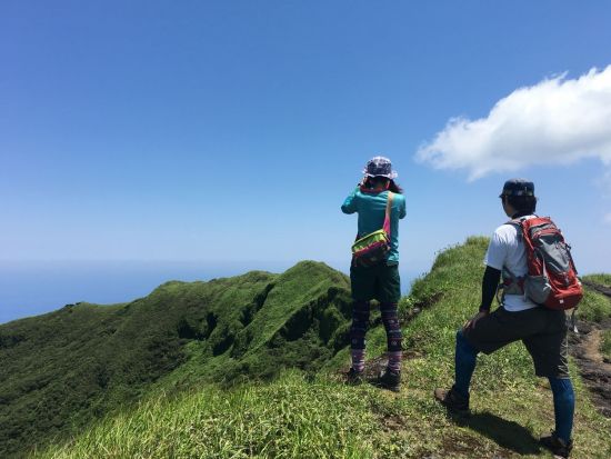 八丈富士 トレッキングツアー360度の絶景をトレッキング体験 自然に囲まれたリラックス旅へ＜午前／10～6月／送迎あり／八丈島＞