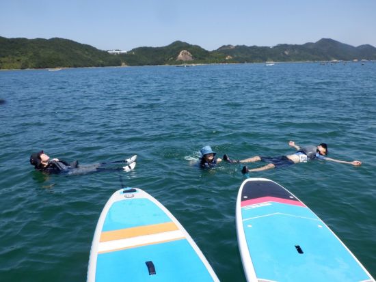SUP (スタンドアップパドル) 体験　初心者でも安心！ウチノ海やスクノ海など鳴門海峡周辺で海上散歩＜2時間・3時間／鳴門市＞by Horizon