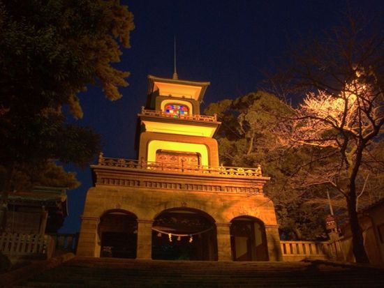 貸切観光タクシー 金沢の定番観光地＆夜景を効率よく！プライベート夜景観賞タクシー 卯辰山と金沢城石川門・ひがし茶屋街・尾山神社＜1時間／1～8名／金沢発着＞