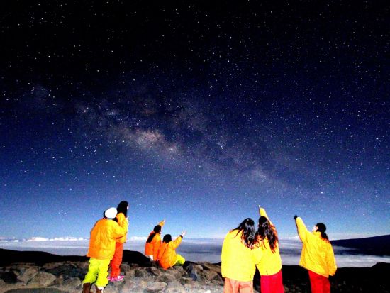 マウナケア山頂星空から日の出＆世界遺産キラウエア火山から星空ツアー ガイド撮影の一眼カメラ写真を無料ご提供！＜朝食＆夕食付き＞by マサシネイチャースクール