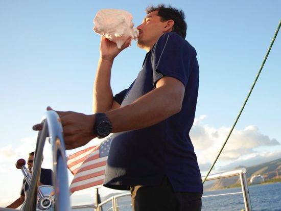 ハワイ島 サンセットセーリング　カタマラン船「スピリット・オブ・アロハ号」＜ワイコロア・アナエホオマルベイ発＞