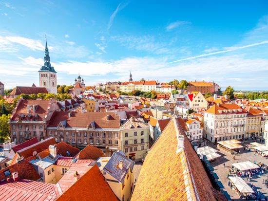エストニア首都 世界遺産タリン　半日観光ツアー ＜車＋ガイド貸切／タリン発＞