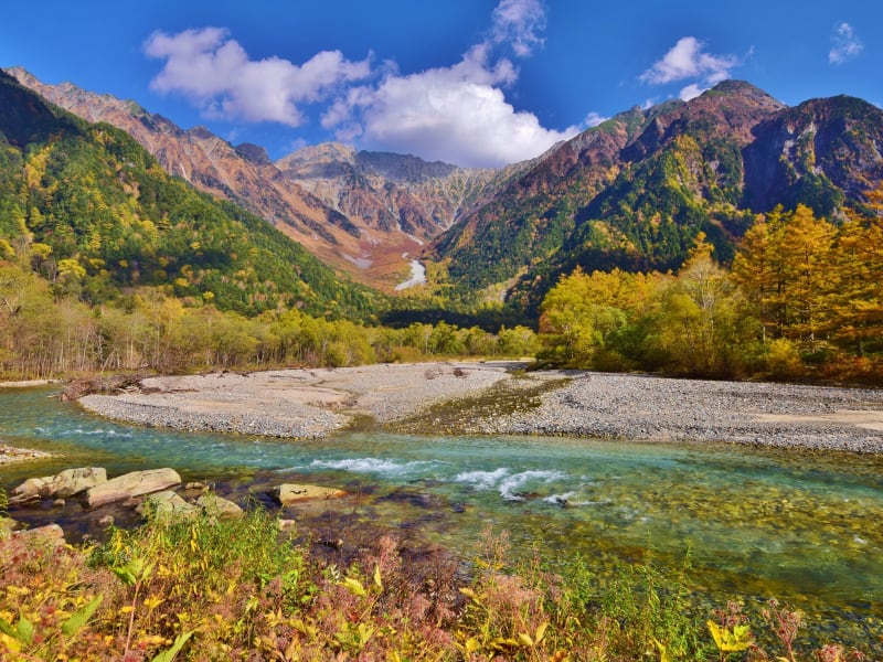 Japan_Nagano_Kamikochi_Japan Alps_autumn_fall_shutterstock_1425266888