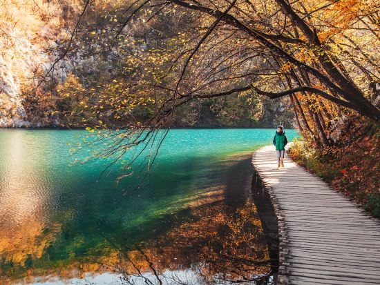 【プレミアム・クロアチア】世界遺産プリトヴィッツェ湖群国立公園　日帰り観光ツアー ＜貸切／名物ランチ付き／英語ガイド＋日本語アシスタント／ザグレブ発＞