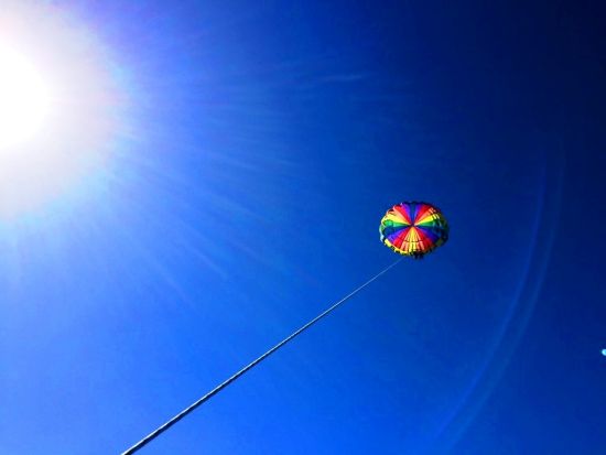 北部パラセーリング　沖縄最長パラセールロープ200ｍ！沖縄一のパラセール老舗店・実績＆利用者数NO.1！4Kカメラ・GoPro空撮無料写真プレゼント＜本部町発＞