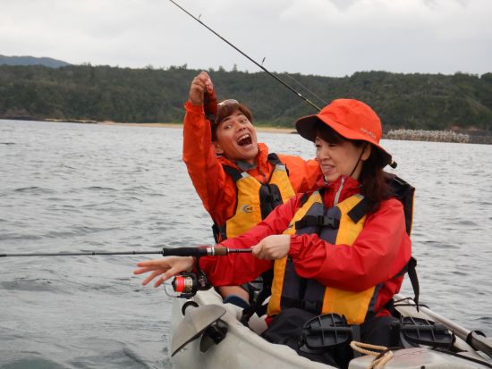 カヤックフィッシングツアー 初心者でも大丈夫！海釣りを楽しもう＜やんばる（東村）＞by やんばる.クラブ
