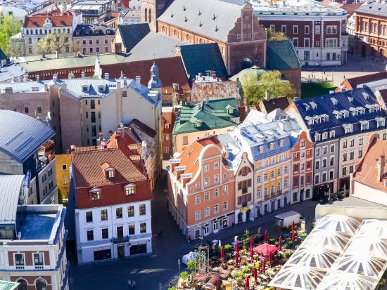 ラトヴィアの首都 世界遺産リーガ　半日観光ツアー ＜車＋ガイド貸切／リーガ発＞