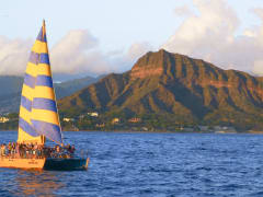 Waikiki Happy Hour Cruise with Beers & Maitais - Manu Kai Catamaran ...