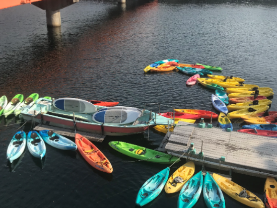 リバーカヤック 半日コース 穏やかな流れの安房川は初めてでも安心！by 登山用品レンタルの山下