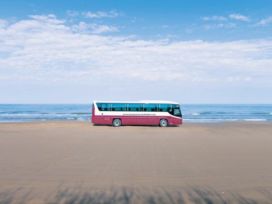 貸切観光タクシー 千里浜なぎさドライブウェイを走る絶景プライベートツアー＜2時間or3時間／1～9名／金沢発着＞