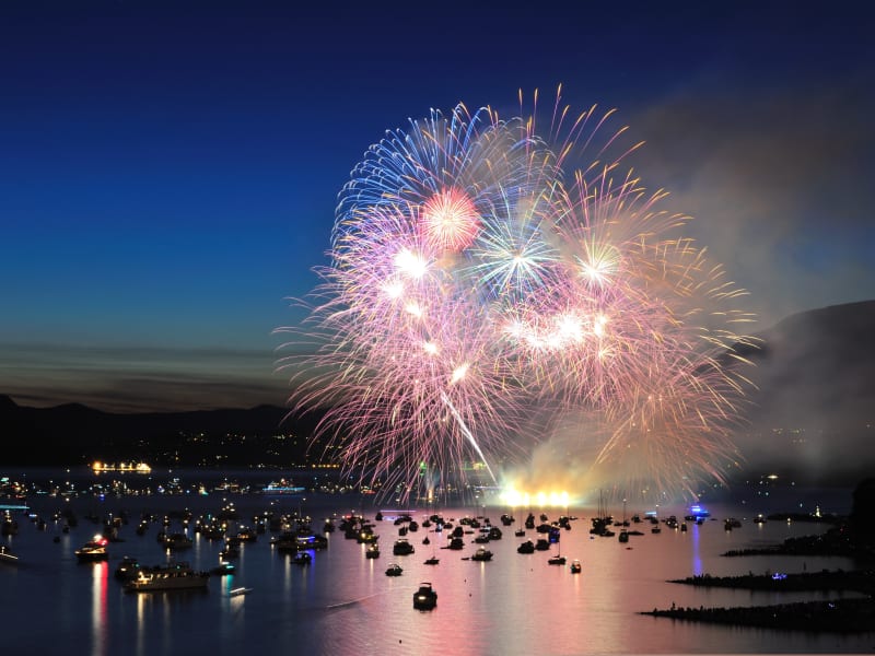 Canada_British Columbia_Vancouver_Celebration of Lights_fireworks_shutterstock_82391221