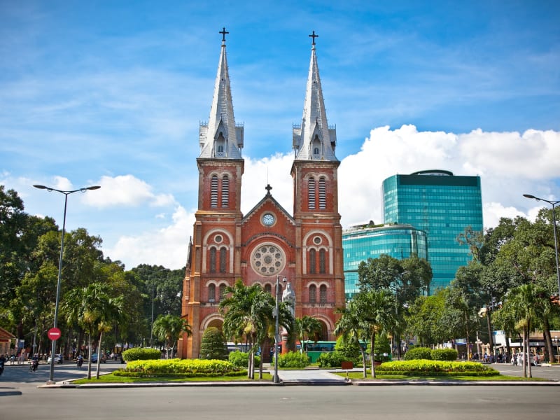Vietnam_Ho Chi Minh_Notre Dame Cathedral_shutterstock_166427876