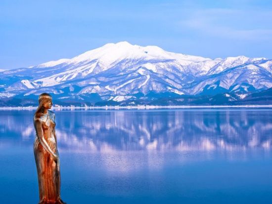 貸切1日観光タクシー 　乳頭温泉郷(周辺ホテル)発着田沢湖・角館周遊貸切観光プラン　角館武家屋敷＆たつこ像＆御座石神社 ＜6時間半～7時間半／1～8名／＞ 