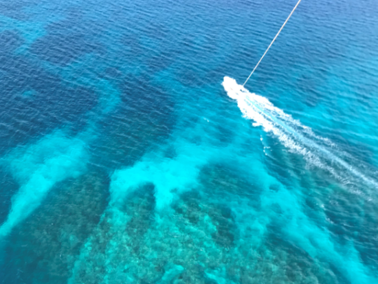 パラセーリング　伊良部大橋周辺を空中散歩＜1～3人乗り＞