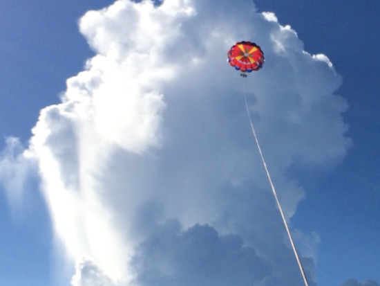 パラセーリング　伊良部大橋周辺を空中散歩＜1～3人乗り＞