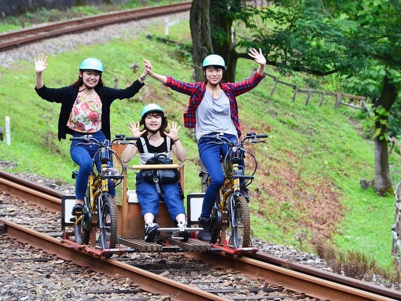 神岡 鉄道 自転車