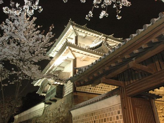 貸切観光タクシー 金沢の定番観光地＆夜景を効率よく！プライベート夜景観賞タクシー 卯辰山と金沢城石川門・ひがし茶屋街・尾山神社＜1時間／1～8名／金沢発着＞