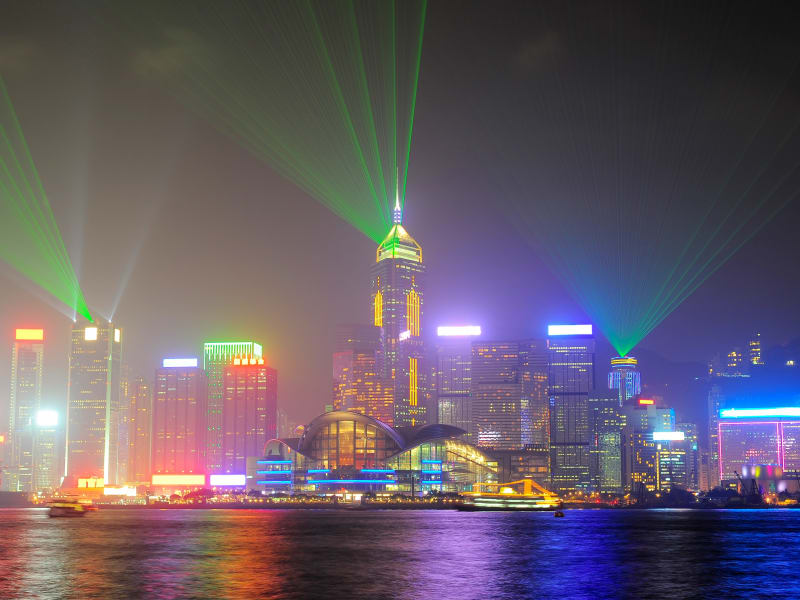 Hong Kong_Symphony of Lights_Victoria Harbour_shutterstock_245929150