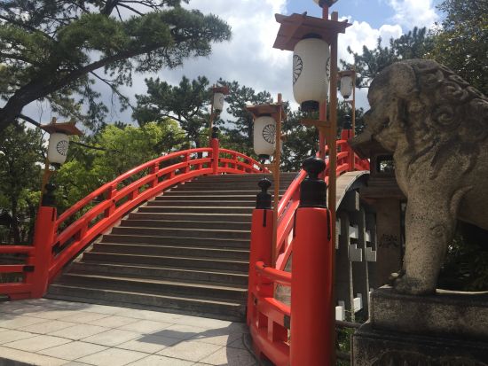 【歩こう！大阪】大阪ウォーキングツアー 住吉大社+ちんちん電車乗車＋通天閣などの名所巡り＜約3時間／午前／南海なんば駅発＞