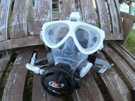 真栄田岬ビーチ体験ダイビング　快適フルフェイスマスク＆ガイド完全貸切で熱帯魚満喫！＜カメラ・駐車場・シャワー無料／グリーン・フィンズ認定店＞byマリンクラブナギ