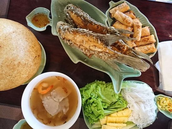 ホーチミン観光の決定版！メコン川クルーズ＋水上人形劇＋サイゴン川クルーズ　船内または人気店のディナー＜送迎／現地ガイド(日本語可)／象耳魚の昼食＋夕食＞