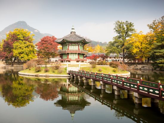 ソウル市内観光ツアー　景福宮（キョンボックン）＋守門将交代式＋曹渓寺＜午前／日本語ガイド／明洞または南大門解散＞