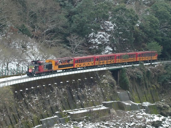 予約 京都 トロッコ 列車