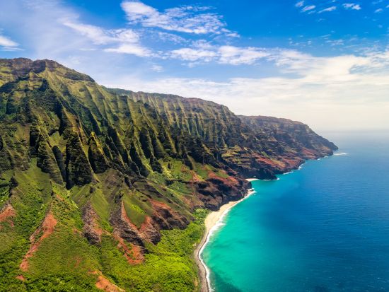 セスナ遊覧飛行　ワイメア渓谷＆ナ・パリ・コースト＆ハナペペ渓谷 ＜英語ガイド／リフエ空港発＞