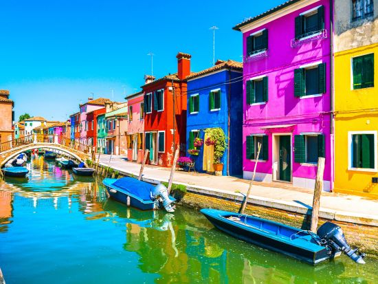 ヴェネツィア 離島めぐりツアー　ムラーノ島＆ブラーノ島 ＜混載／日本語アシスタント＞