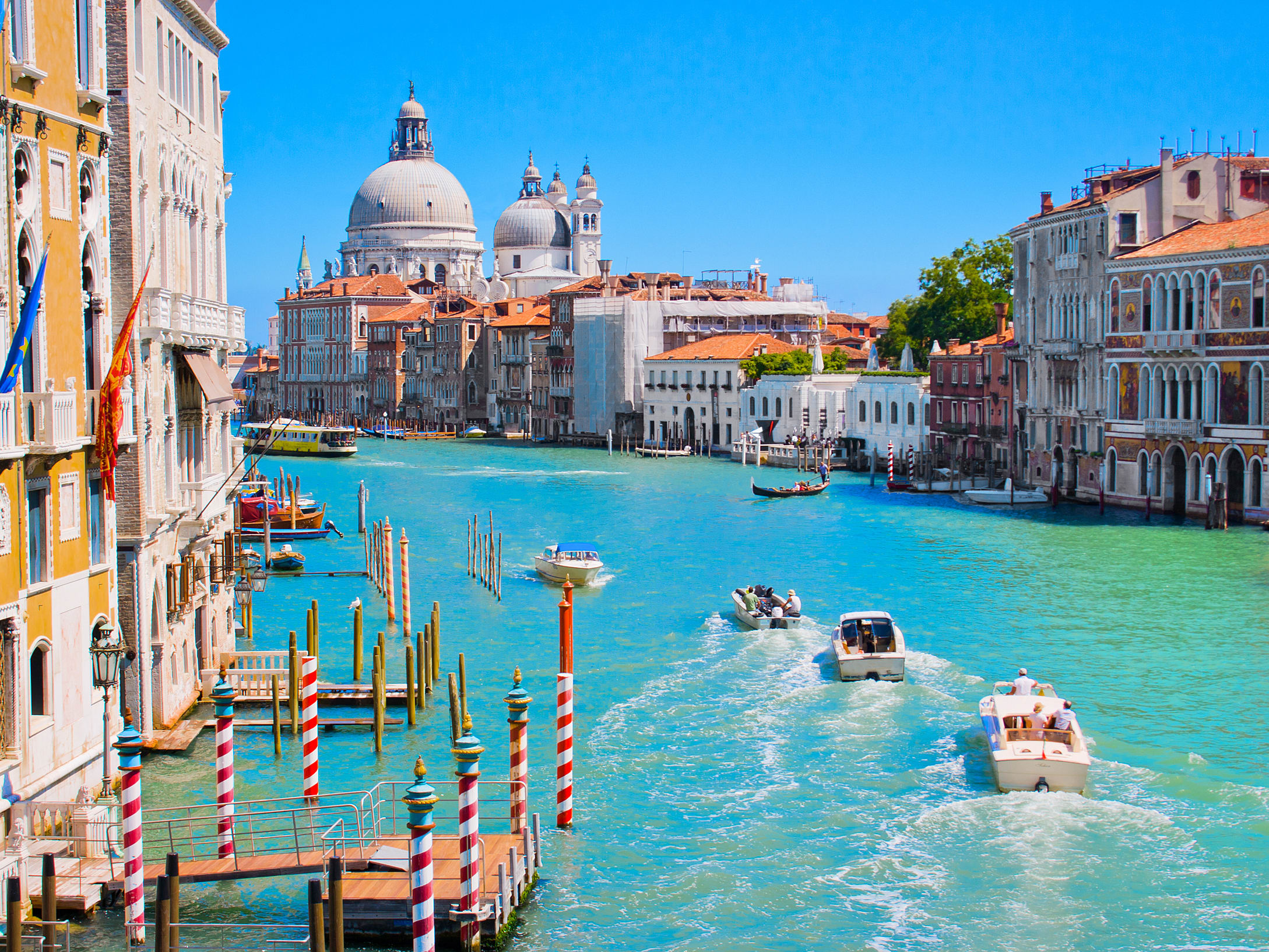 直販特価□ イタリア ヴェネツィア リアルト橋 ★ 額縁付 A3ノビ サイズ 自然、風景