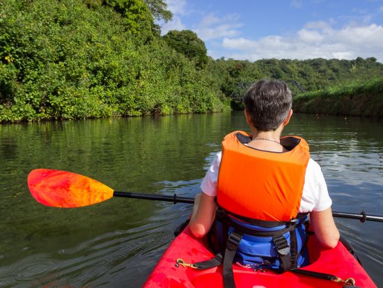 カウアイ島　キプサファリ・アドベンチャー　ジップライン＋ハイキング＋カヤック体験で大自然を満喫！ ＜昼食付き／英語インストラクター＞