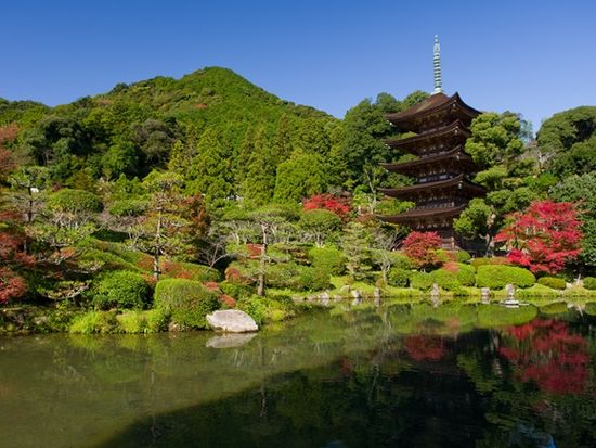 瑠璃光寺五重塔１