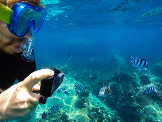 シュノーケルセット貸出しサービス　ハナウマ湾まで車で5分の好立地！シュノーケリングセットをレンタルしたい方におすすめ＜ココマリーナショッピングセンター＞