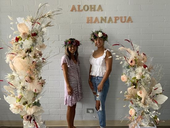 フラワーアレンジメントワークショップ＜手作り体験教室＞オリジナルのレイ作りに挑戦　By Hanapua Flowers