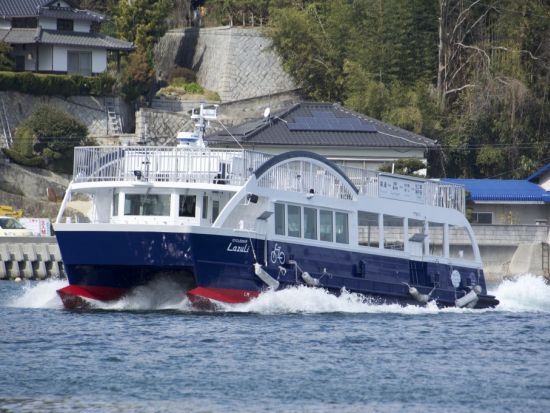 しまなみE-BIKE らく旅パス　電動自転車でのサイクリング＆クルージングでしまなみ海道の絶景を満喫！＜日帰り／尾道発着＞