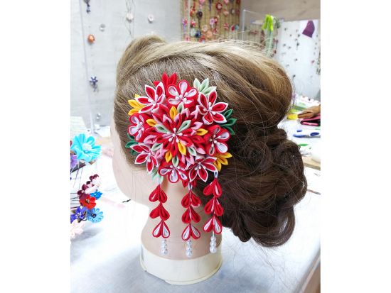 花かんざし手作り体験 伝統の技法を楽しむ＜京都市＞