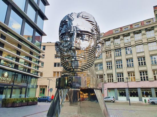 フランツカフカ像