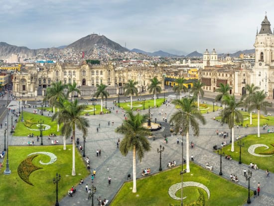 Plaza de armas, Peru 