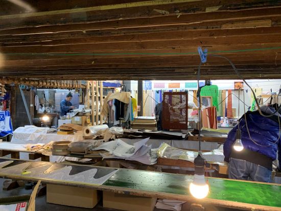 伝統工芸 東京染小紋でオリジナルエコバッグ作り 高級伊勢和紙製の染型紙で作った栞付き＜新宿区／面影橋駅＞ by 富田染工芸