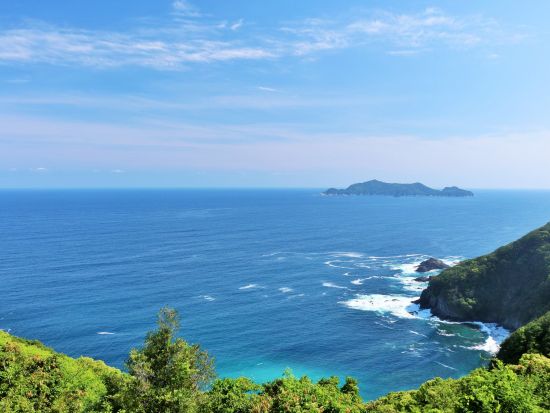 貸切海沿いドライブツアー　南阿波の絶景と名所を巡る！　南阿波サンライン＋ブルーマリン海中観光船＋薬王寺＋大龍寺　名物海賊料理あり＜9時間／1～9名／徳島市内発＞