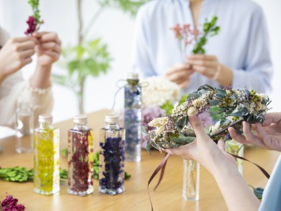 ボトルハーバリウムorボールペン手作りワクワク体験 ギフトにもおすすめ！＜中目黒駅から徒歩5分＞ by 千秋工房