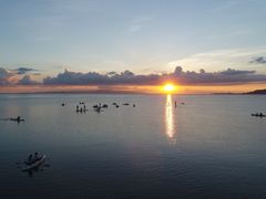夕日と星空のカヤック 5